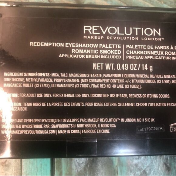 MAKEUP  Revolution- Redemption Eyeshadow Pallet - Picture 3 of 5